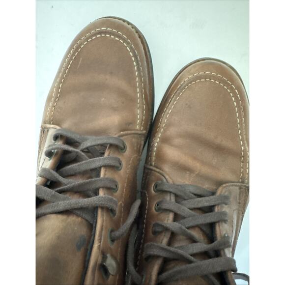Thursday Diplomat Moc Toe Brown Nubuck Lace Up Boots Men\'s Size 10.5 Leather main image 6